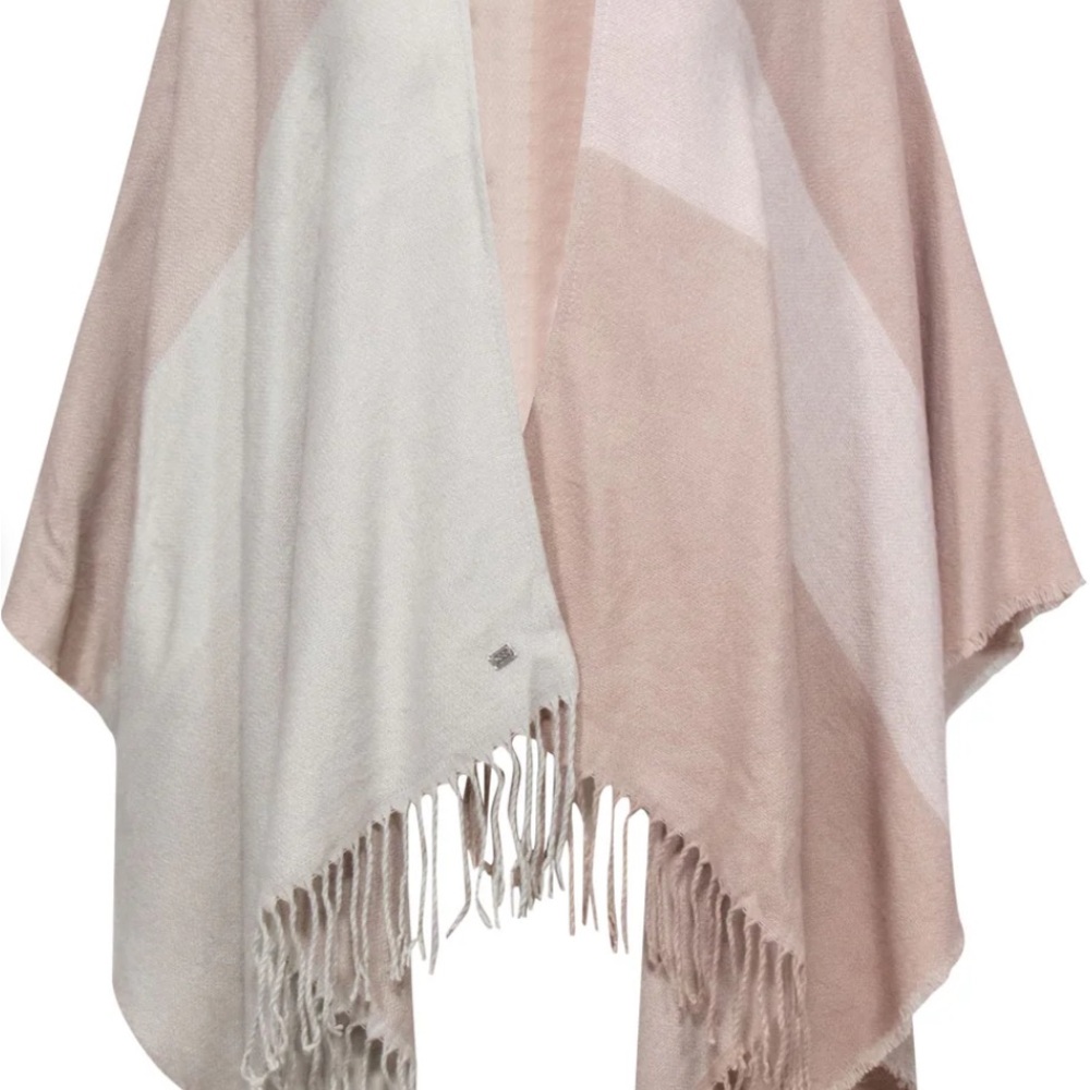 Soia & Kyo Pink and Cream Shawl